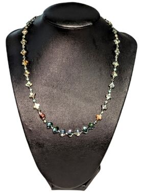 Handmade African Turquoise Beaded Necklace